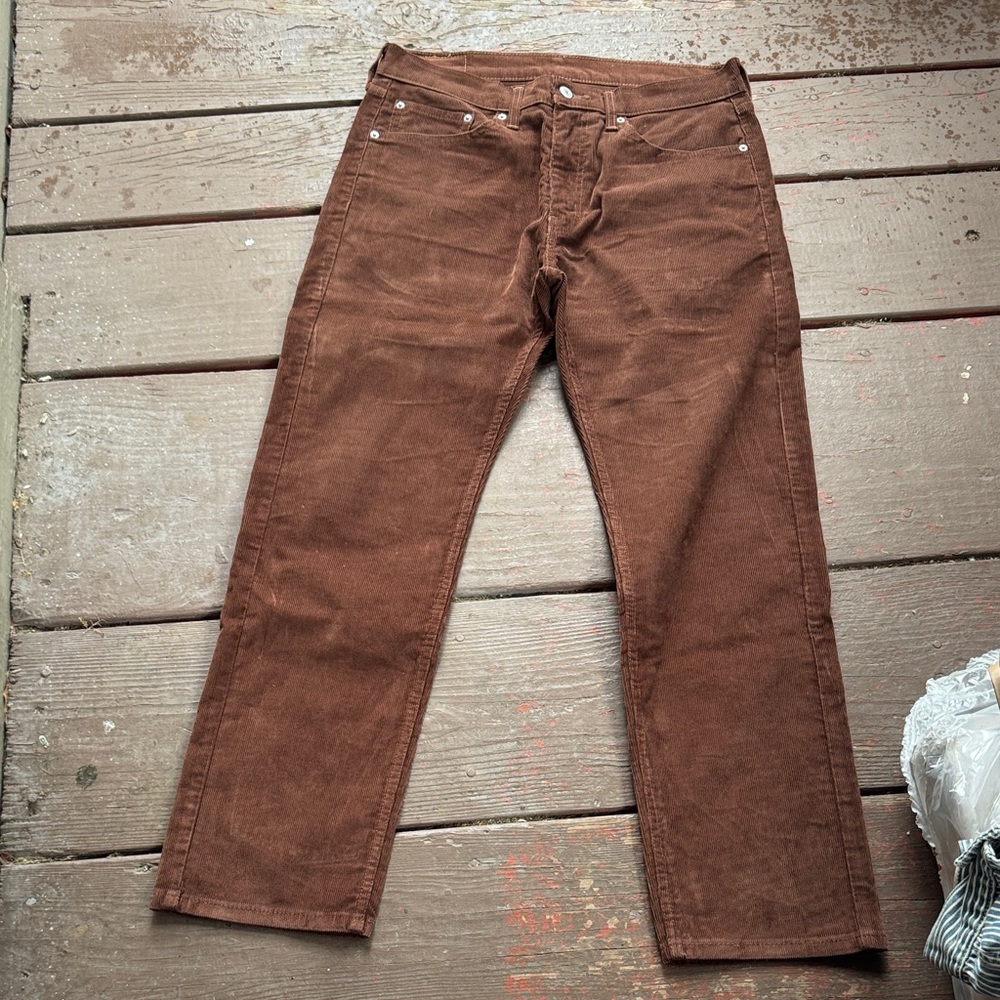 Levi's Men's Corduroy Pants in Rich Brown
